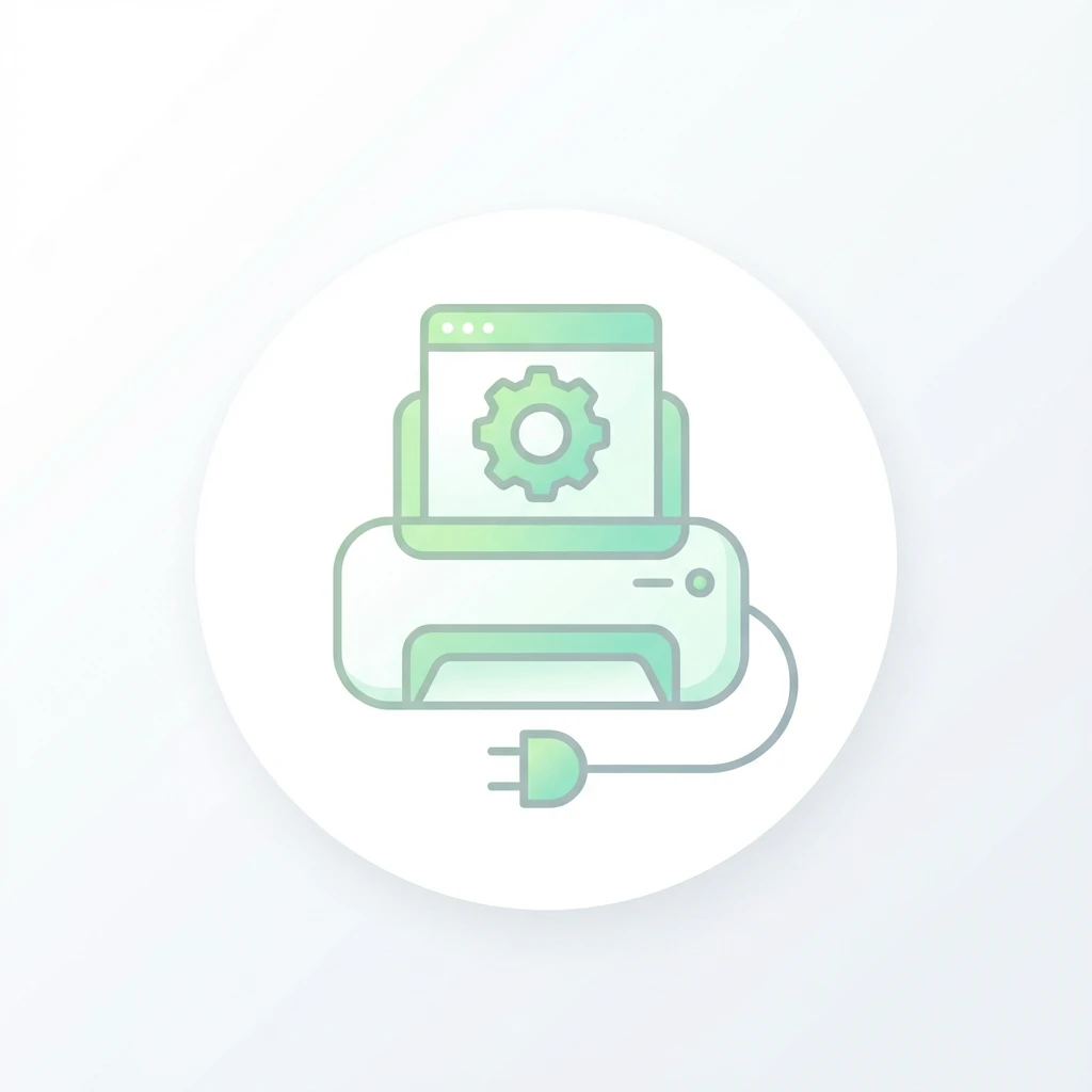 Printer Setup Icon